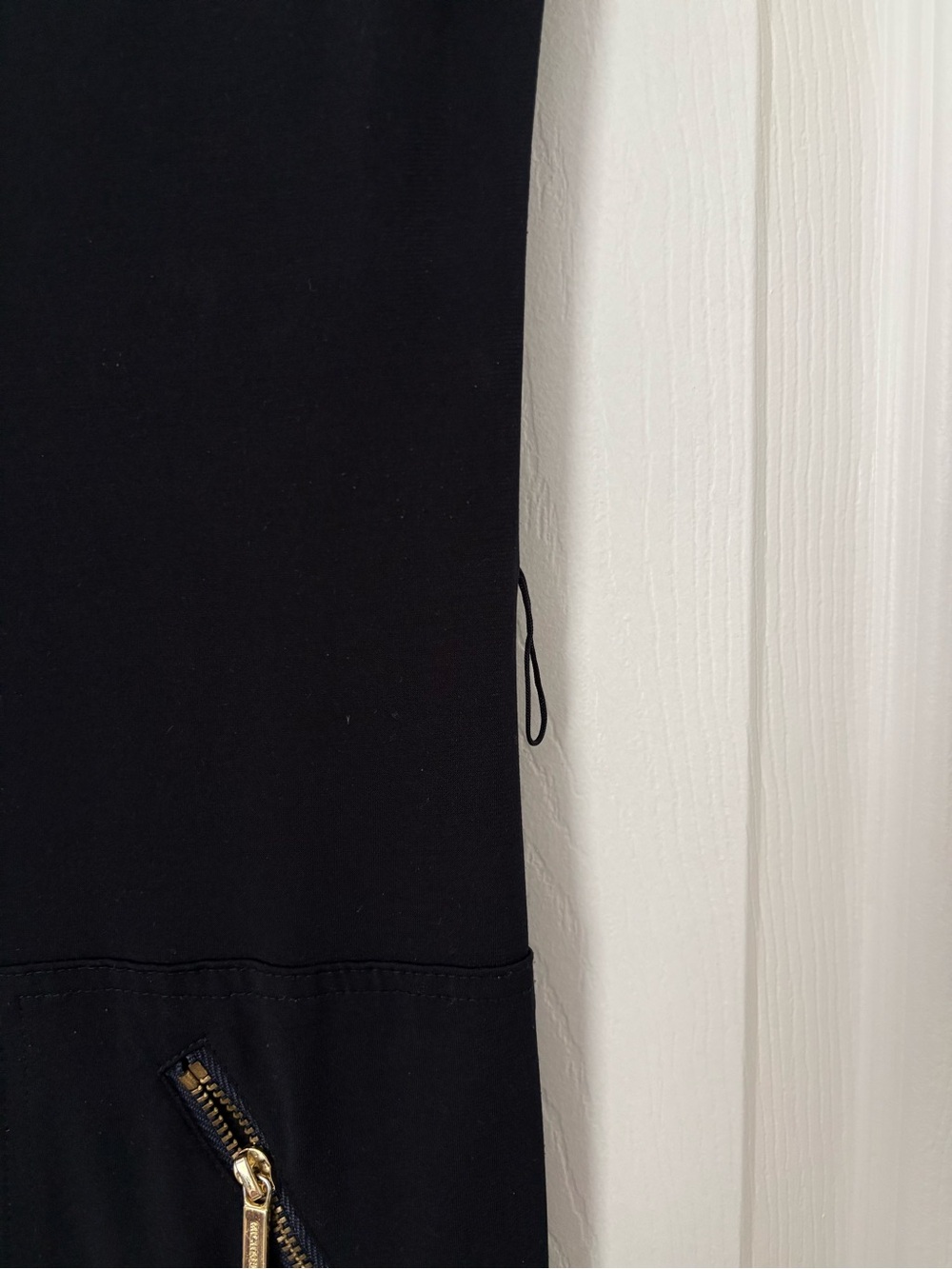 Michael Kors Black Maxi Dress with Gold Colored Buttons - Picture 5 of 8